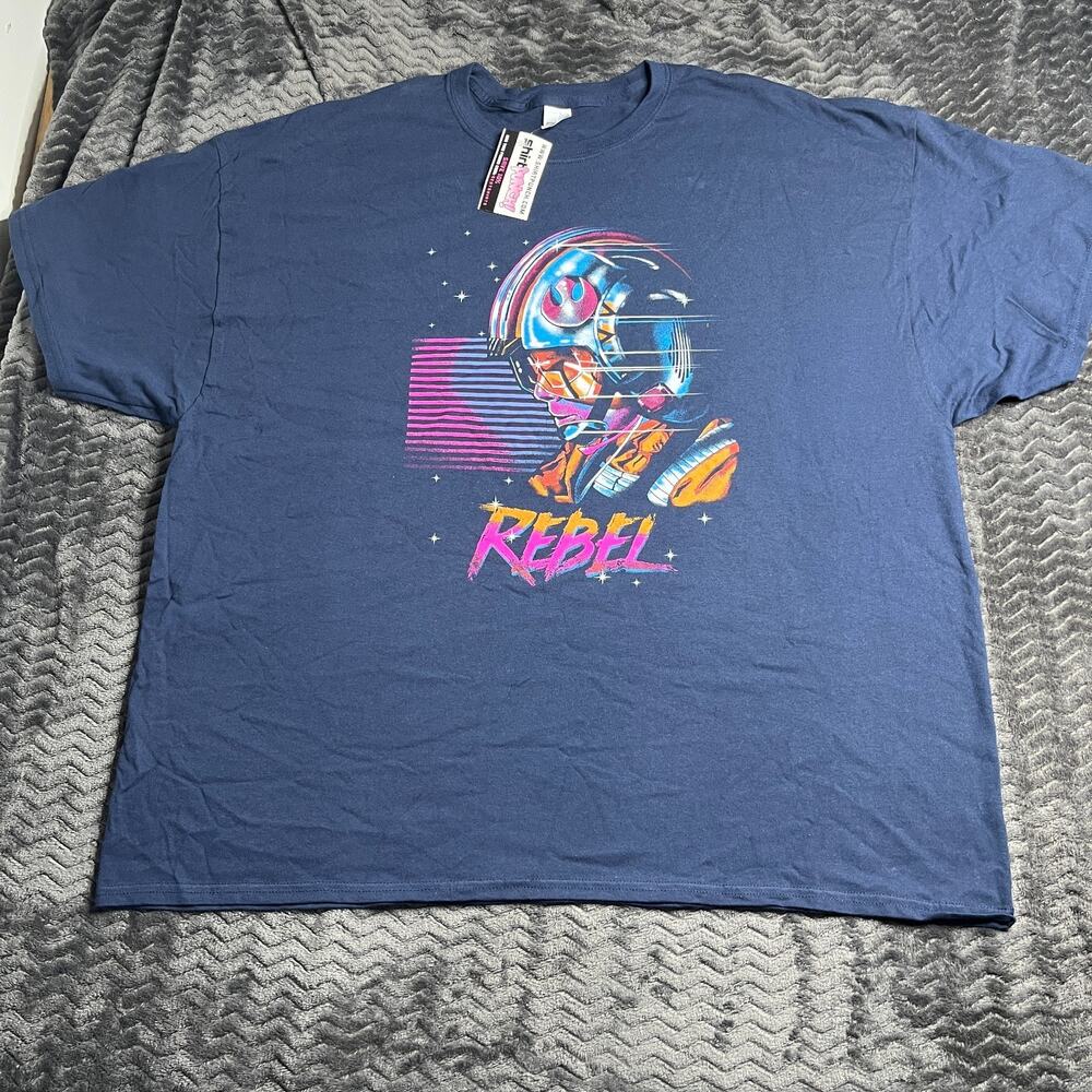 Star Wars Gildan Luke Skywalker T-shirt size 3XL navy